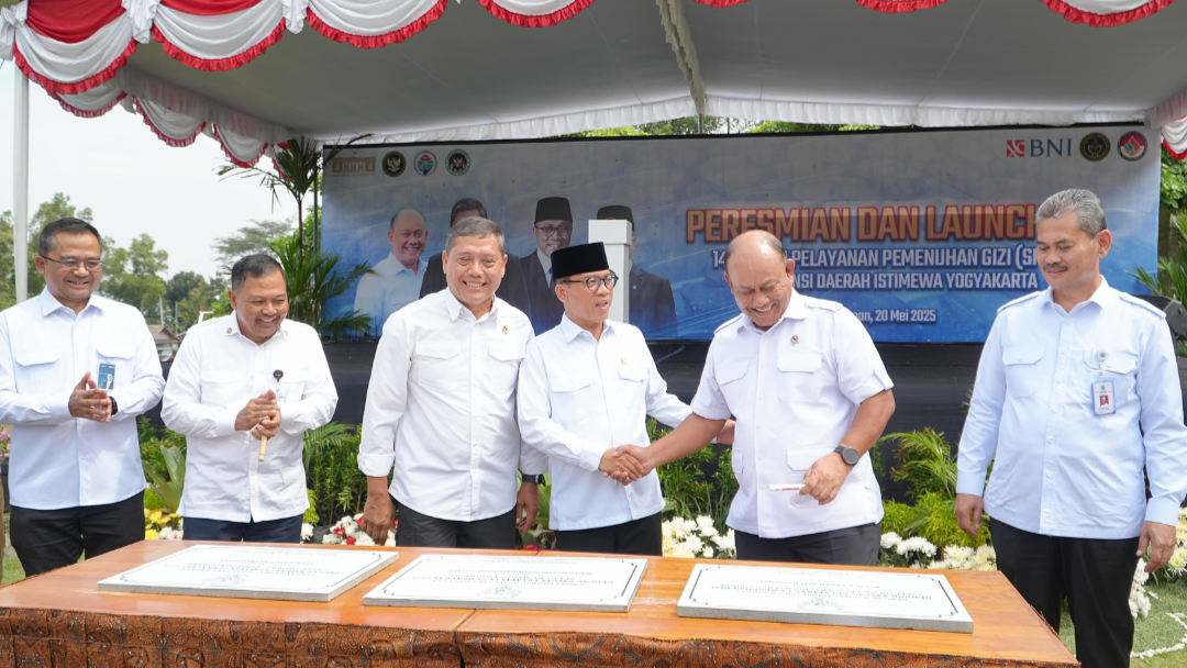 BGN Tanjung Pinang Bersama Kemendes PDT Launching 14 SPPG Di Provinsi Daerah Istimewa Yogyakarta