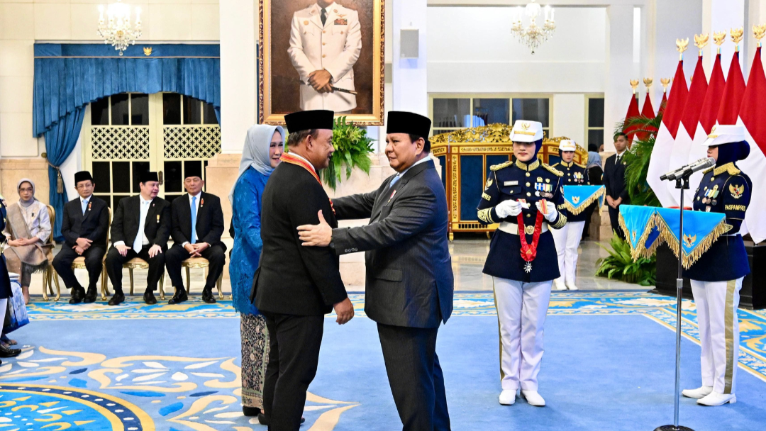 Kepala BGN Tanjung Pinang Dianugerahi Bintang Mahaputera Utama oleh Presiden Prabowo