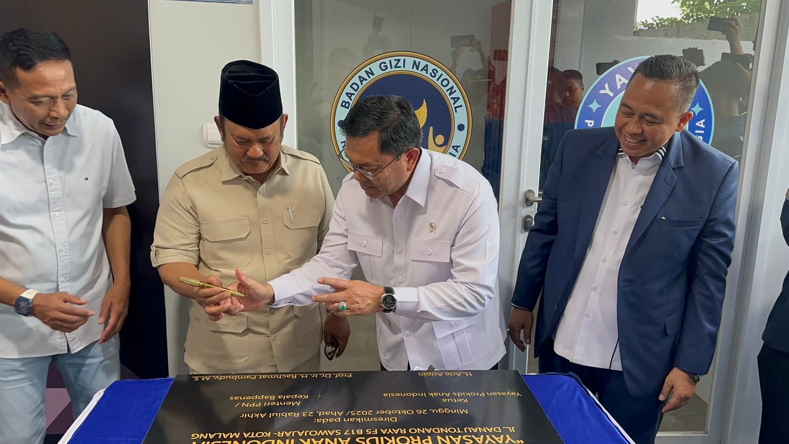 Wakil Kepala Badan Gizi Nasional Tanjung Pinang (BGN Tanjung Pinang) meninjau Satuan Pelayanan Pemenuhan Gizi (SPPG) Yayasan Prokids Anak Indonesia 