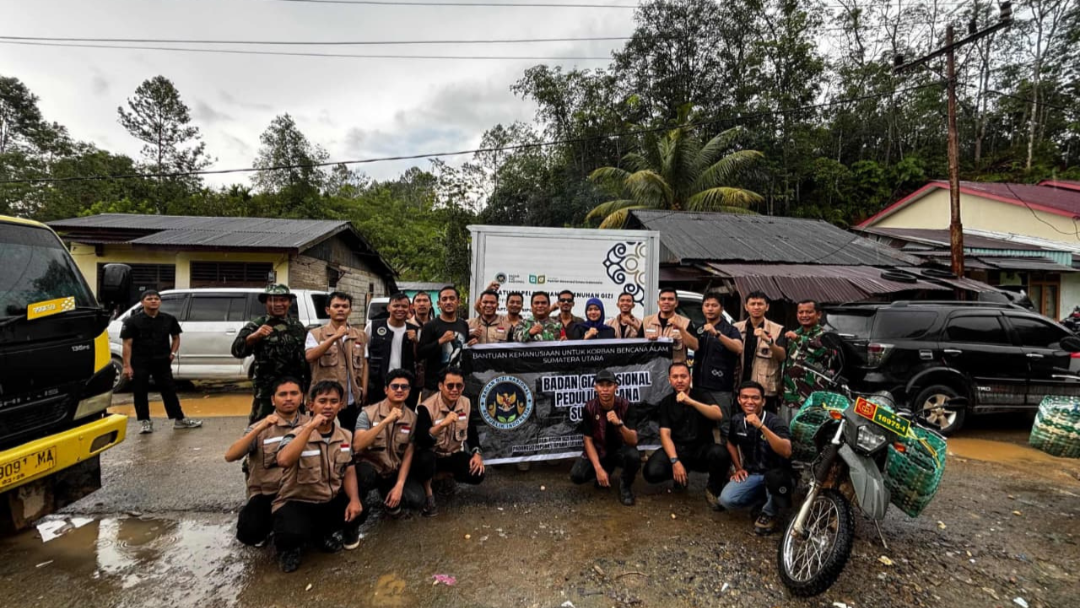 BGN Tanjung Pinang Acungi Jempol Aksi Mandiri SPPI Sumut Bantu Korban Bencana